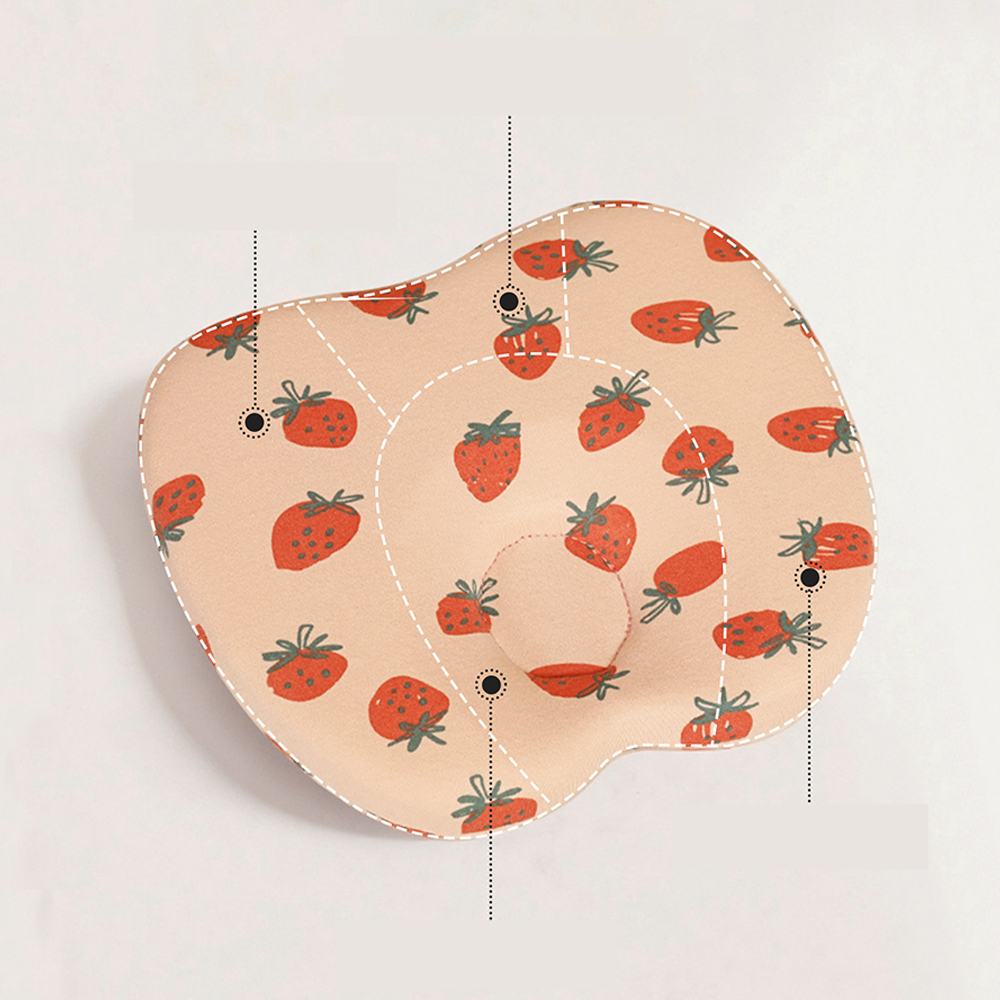 Almohada de silicona para soporte de cuello para niños