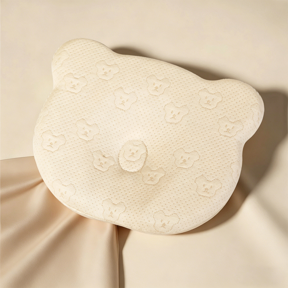 Almohada de silicona para bebé con dibujos animados
