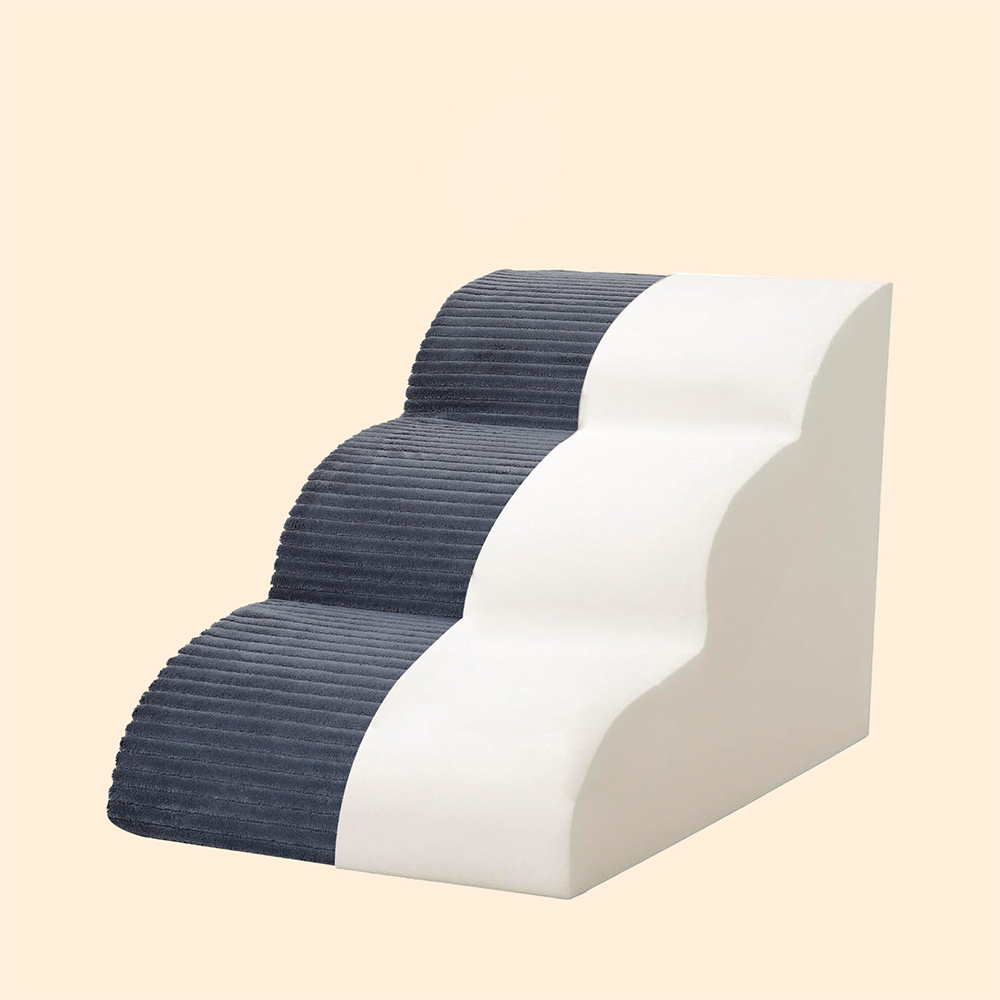 Escaleras grises para mascotas