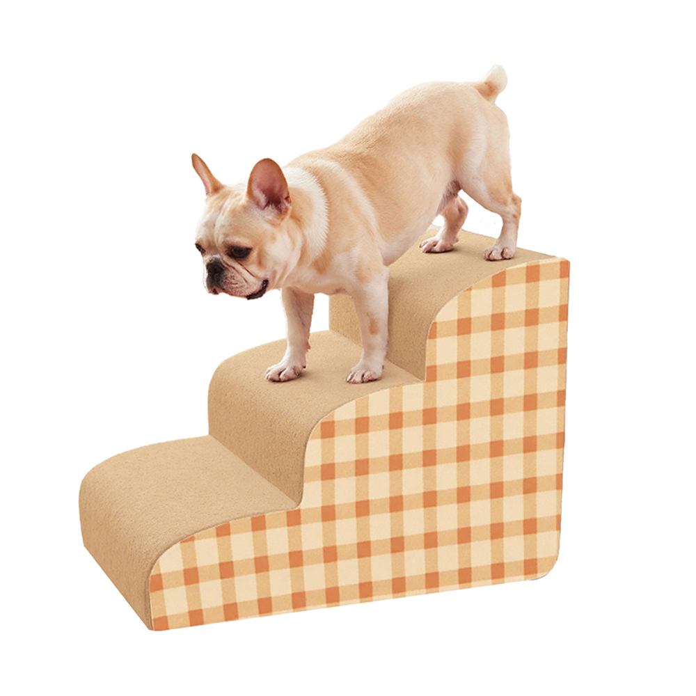 Escalera de rayas para mascotas