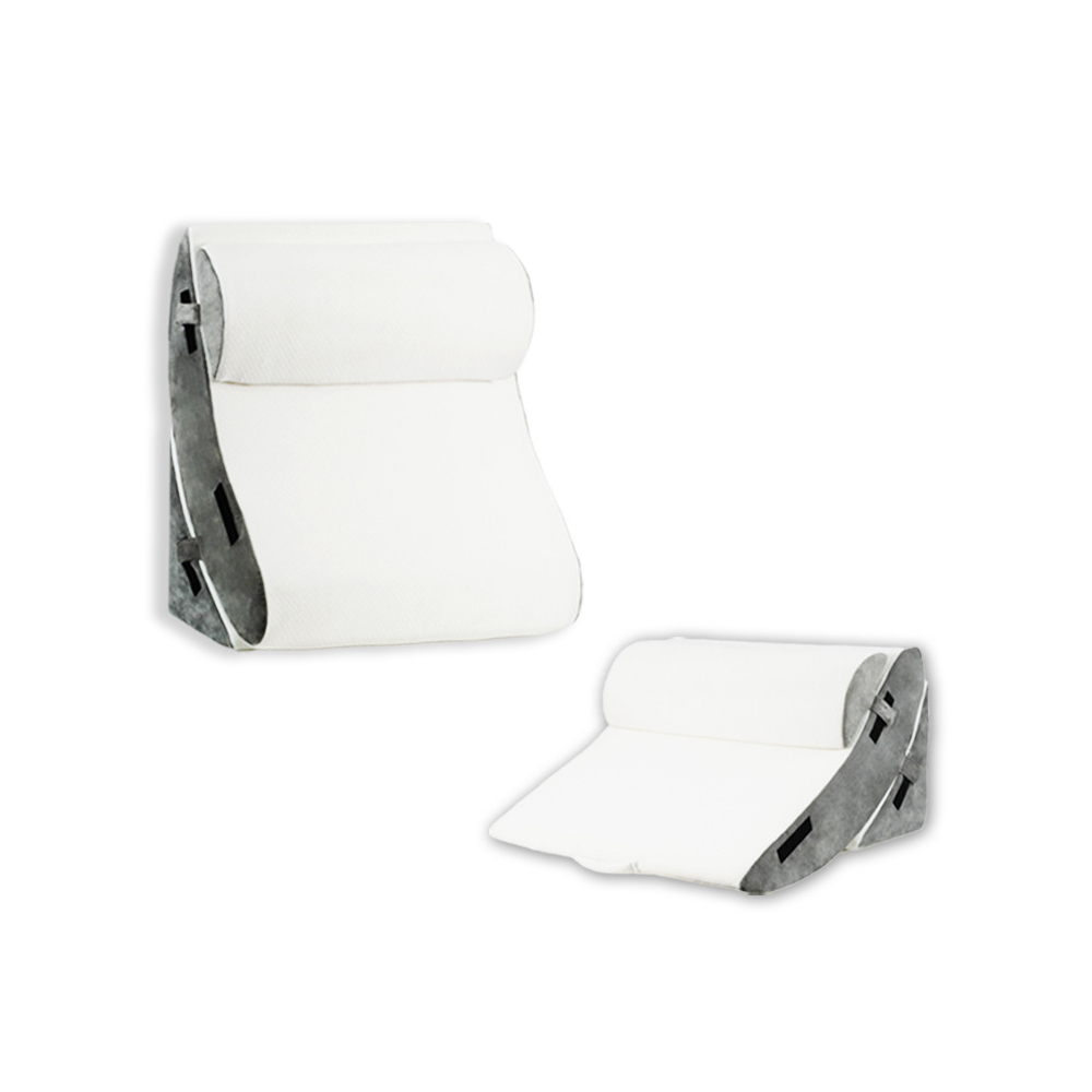 Almohada de reposacabezas de espuma viscoelástica multifuncional