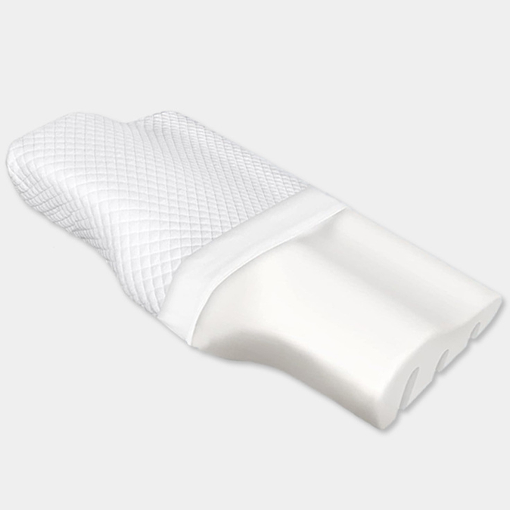 Almohada de espuma viscoelástica en forma de mariposa