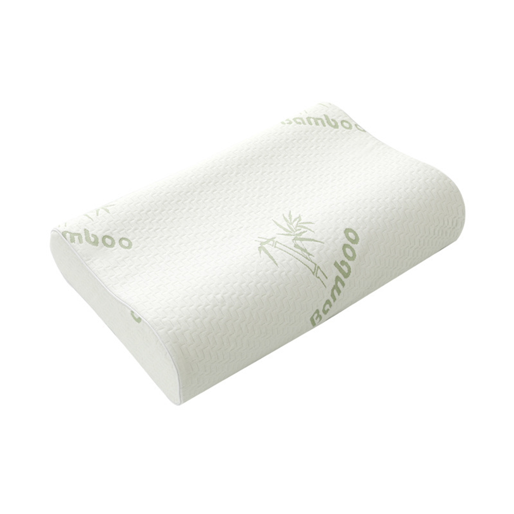 Almohada de espuma viscoelástica con patrón ondulado