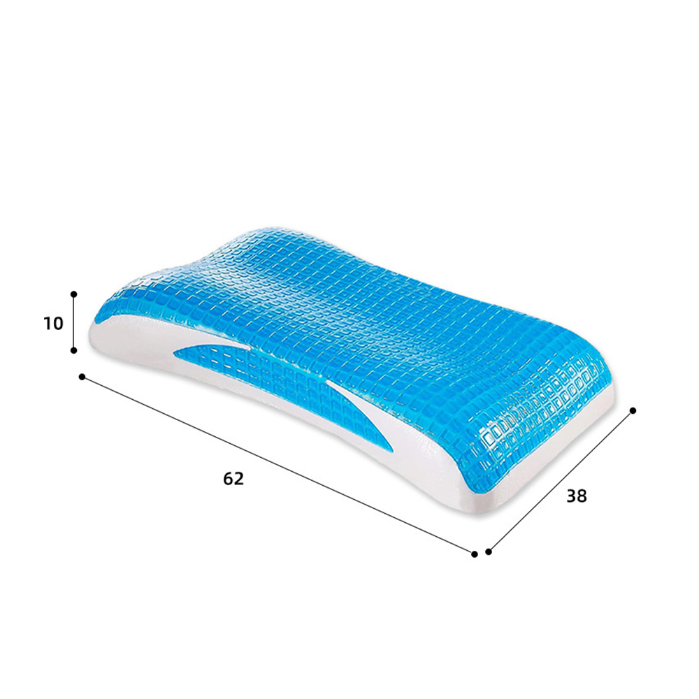 Almohada abdominal lateral de espuma viscoelástica en gel