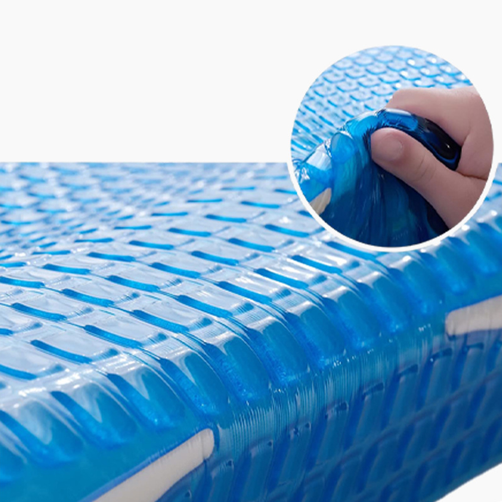 Almohada abdominal lateral de espuma viscoelástica en gel