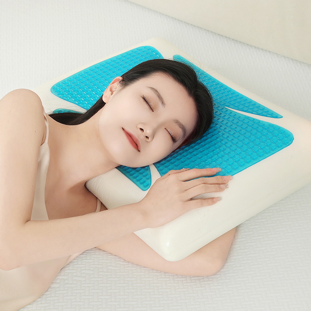 Almohada para moño de gel viscoelástica