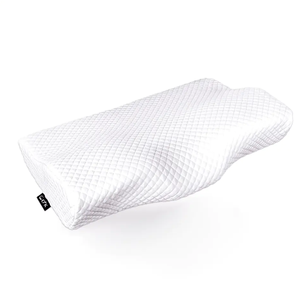 Almohada de espuma viscoelástica en forma de mariposa